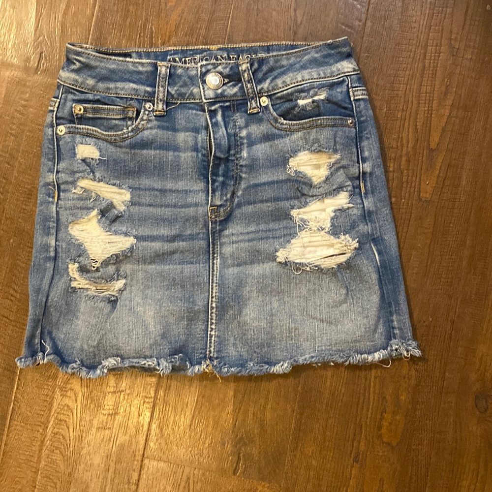 Denim skirt